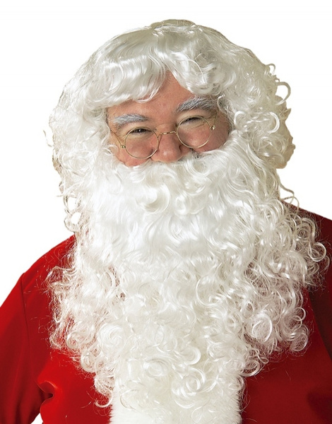 Peruca e barba Papai Noel
