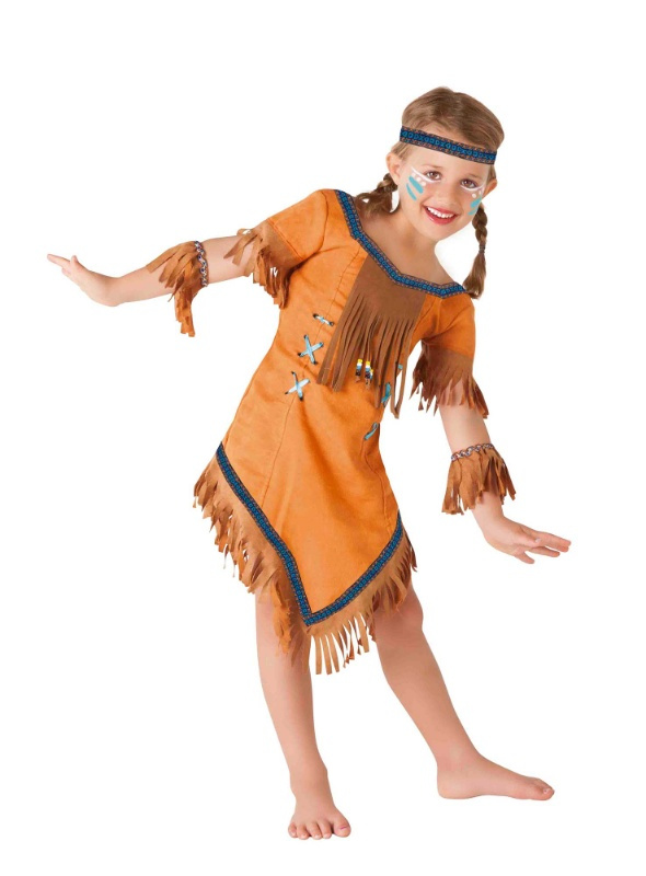Disfraz India Cherokee para niña