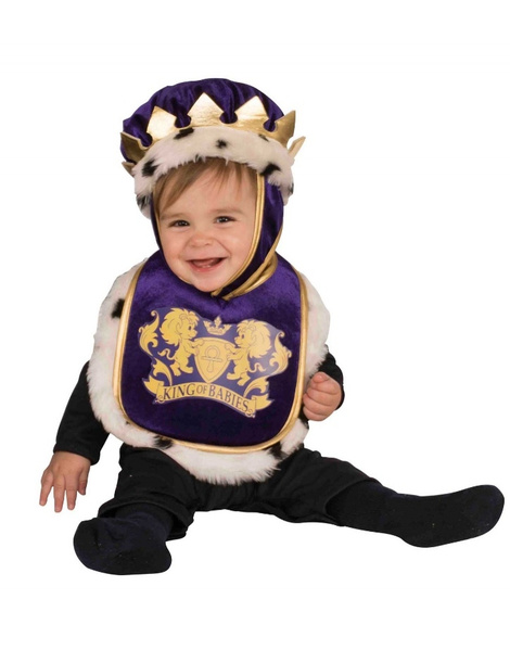 Disfrtaz Babero com Chapéu Infantil King