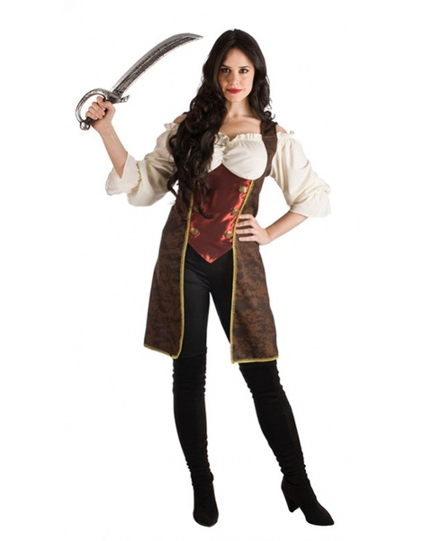 Reina embrague apasionado Disfraz Pirata para mujer