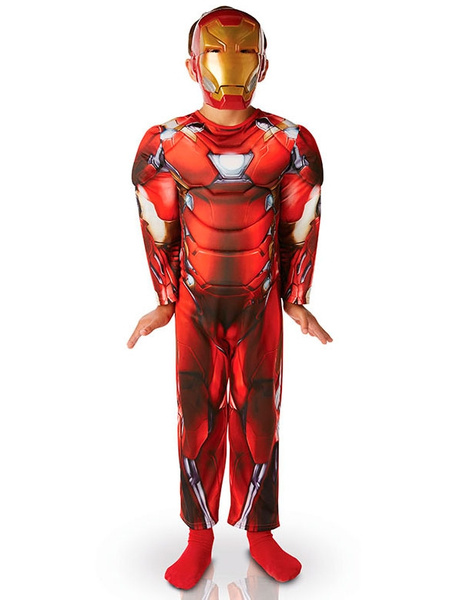 Habitual Estoy orgulloso dividir Disfraz Iron Man Deluxe infantil