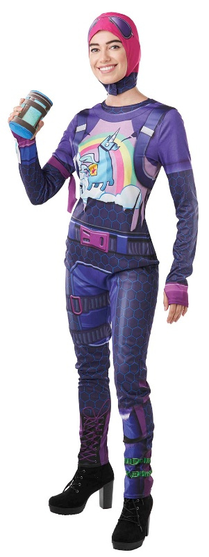 Fato de Brite Bomber Fortnite para mulher