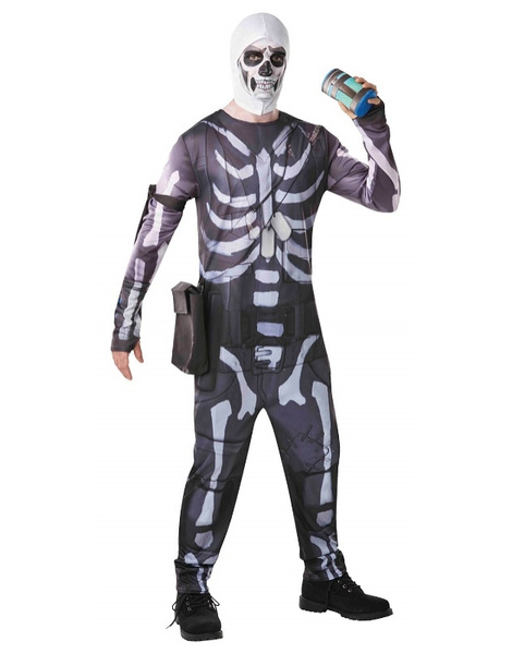 Disfraz Skull Trooper Fortnite adulto