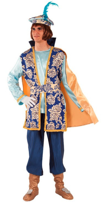 Traje Paje Real Gaspar adulto