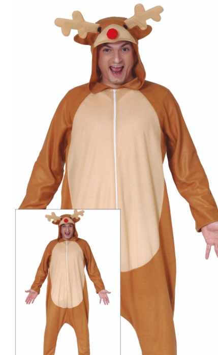 Pijama de rena adulta