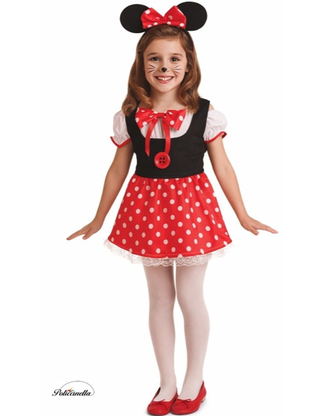 Fato de ratinho para menina