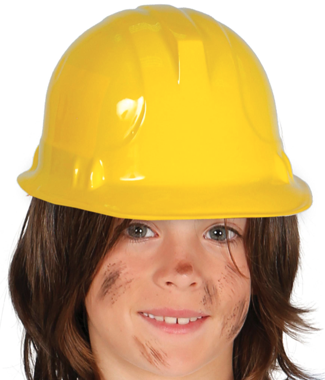 Capacete de trabalhador / pedreiro infantil