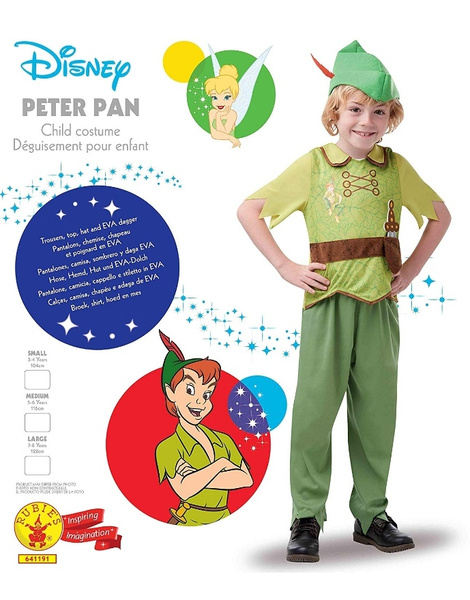 desarrollo de Memorándum diferente a Disfraz Peter Pan infantil