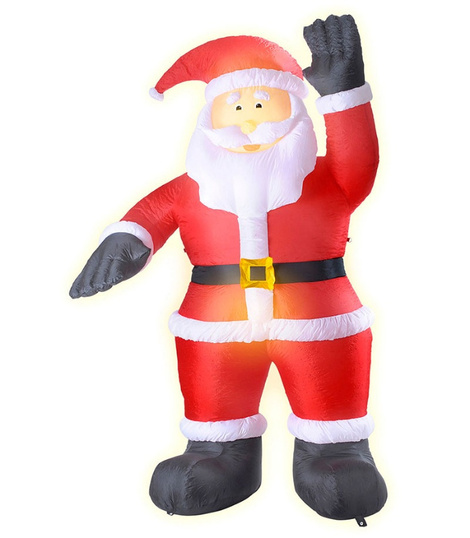 Papa Noel Hinchable luminoso 244 cms.