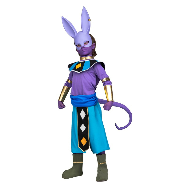 Disfraz Beerus Dragon ball c/mascara INF