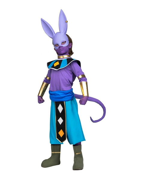 Disfraz Beerus Dragon ball c/mascara INF