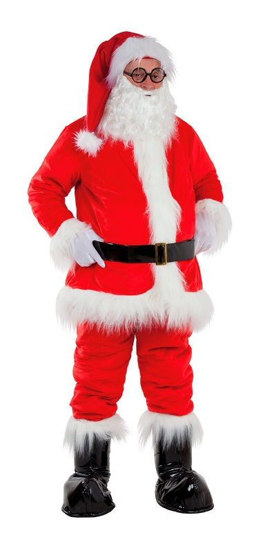 Fantasia Santa Claus Deluxe para adulto