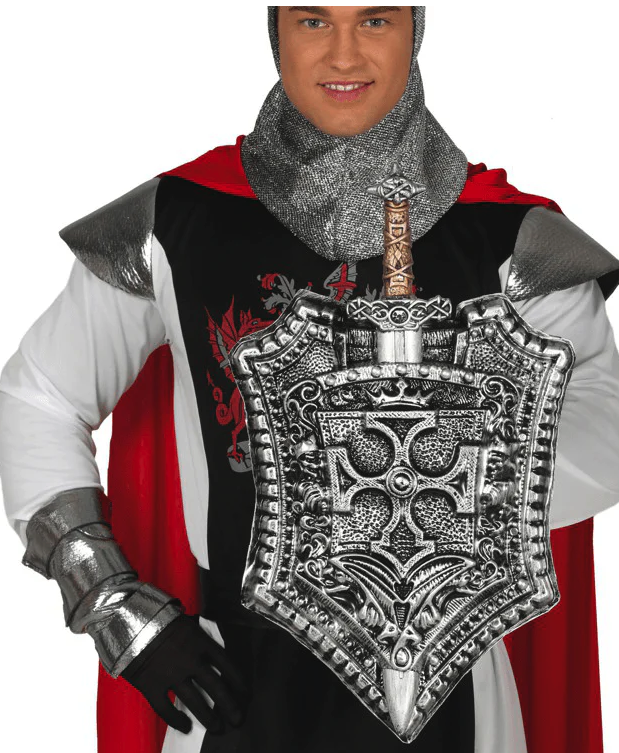 Escudo medieval con espada