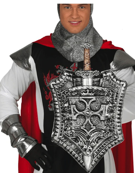 Escudo medieval con espada