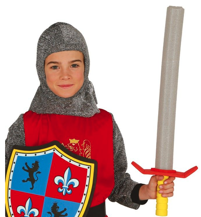 Espada medieval goma E.V.A. 60 cms