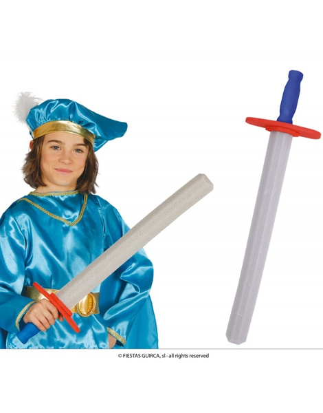 Espada medieval goma E.V.A. 60 cms