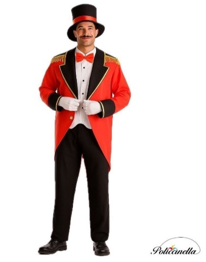 Fato de apresentador de circo adulto