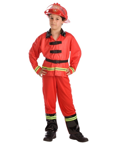 Disfraz De Bombero Para Hombre, Uniforme De Bombero Adulto