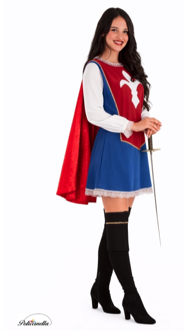 Disfraz Mosquetera adulta