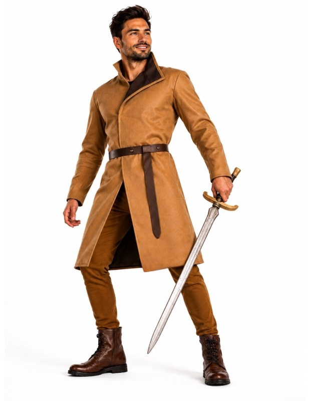 Túnica medieval para homens TU