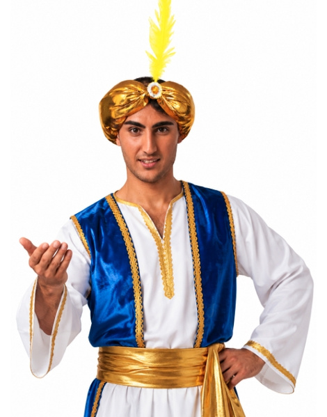 Turbante oro/plata