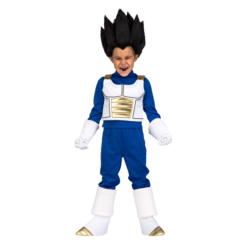 Disfraz Vegeta con peluca niño