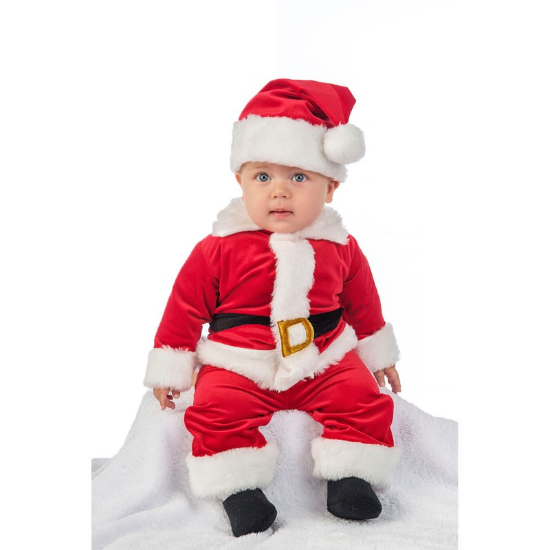 Disfraz Papa Noel para bebe DELUXE