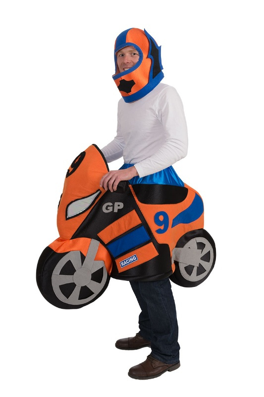 Disfraz Moto para hombre