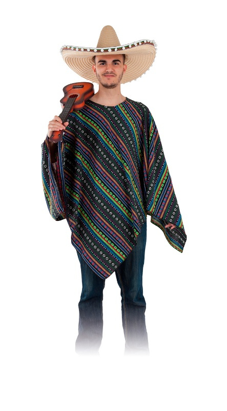 Poncho Mejicano para adulto