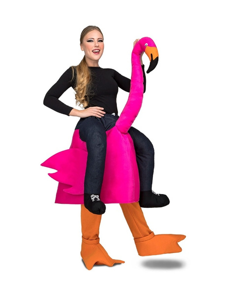 Disfraz Ride-on Flamenco adulto