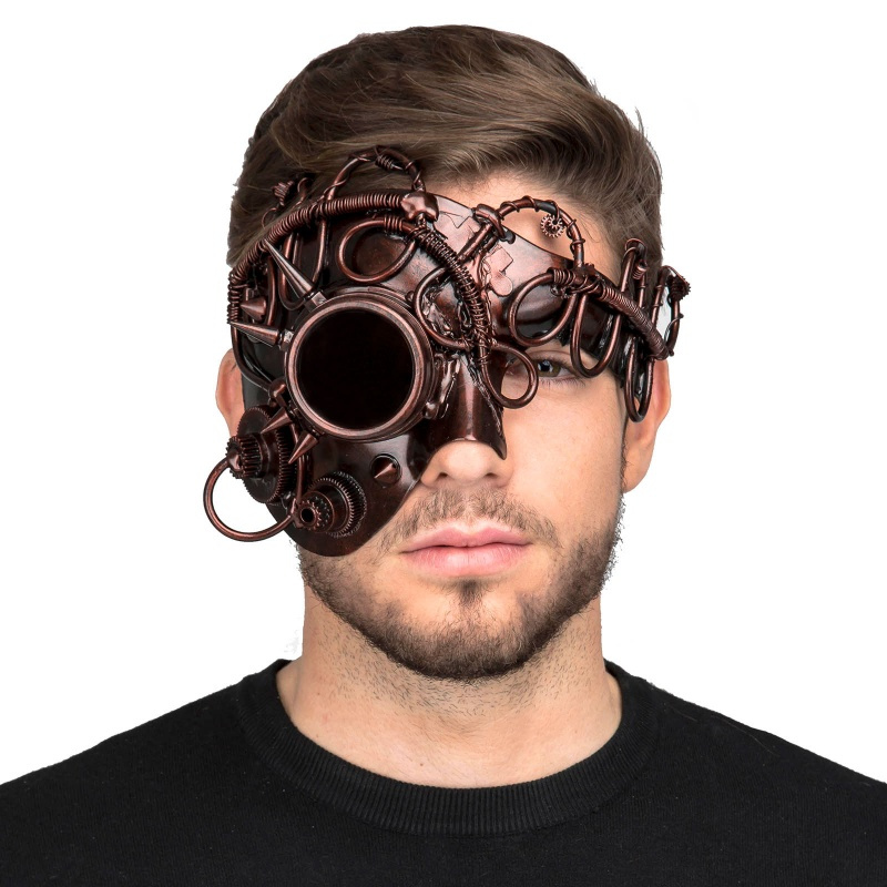 Máscara steampunk