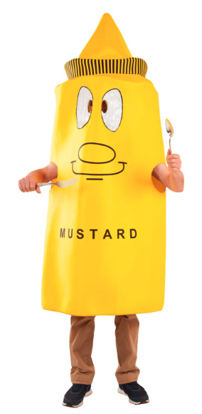 Disfraz Bote Ketchup para hombre