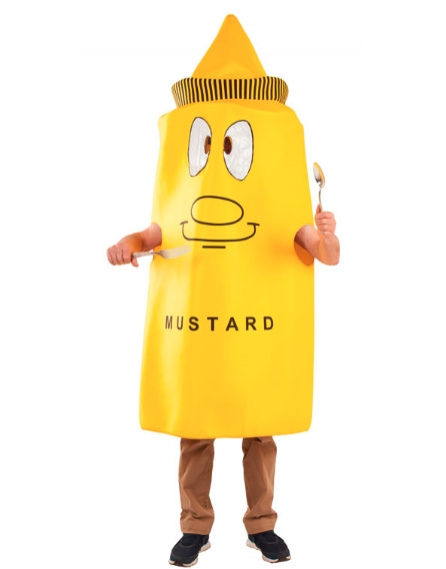 Disfraz Bote Ketchup para hombre