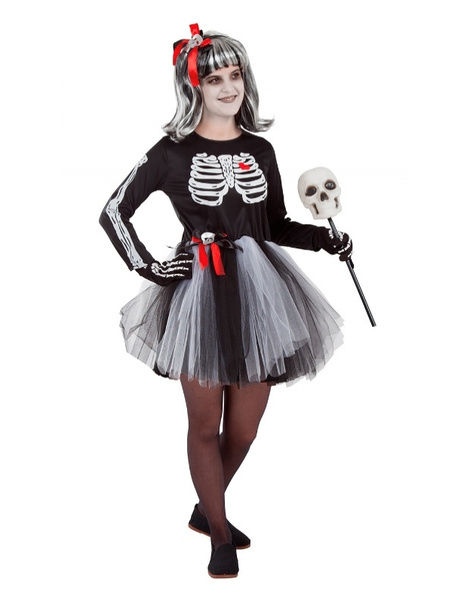 limpiador Post impresionismo Conexión Disfraz Esqueleto Tutu Para Mujer - Muertos Trajes