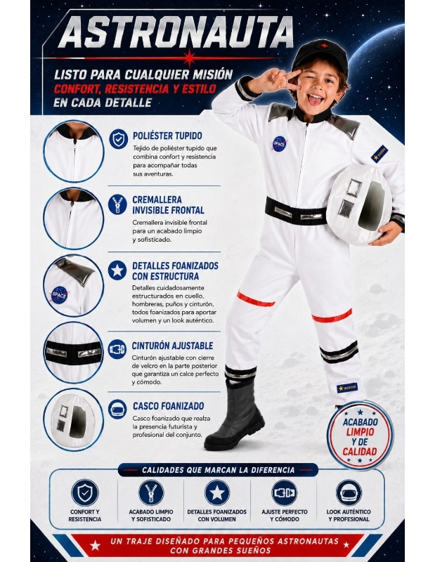 Disfraz Astronauta para niño