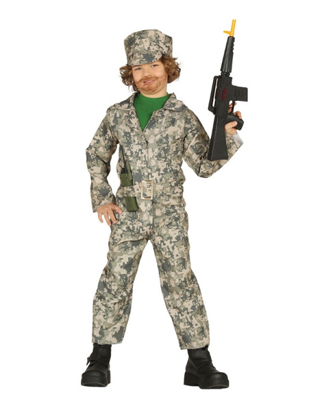 DISFRAZ MILITAR NIÑO INFANTIL