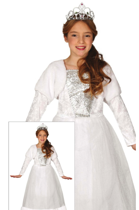 Disfraz Princesa blanca para niña