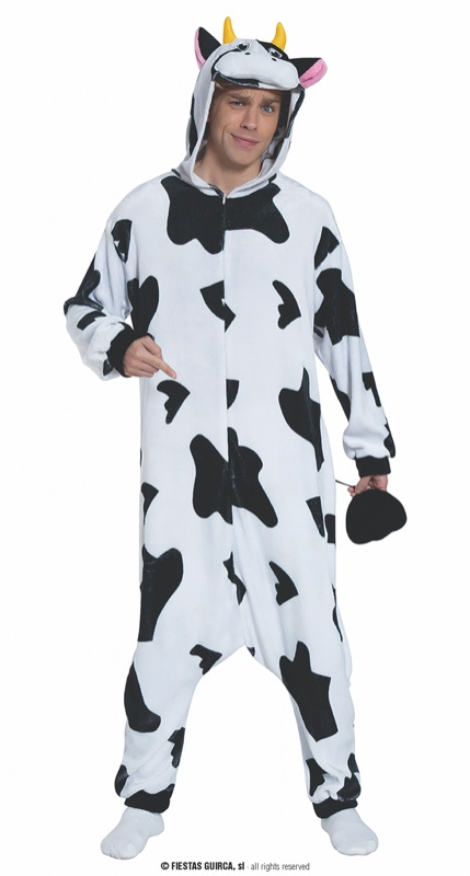 Disfraz Pijama Vaca adulto unisex