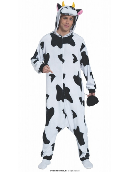 Disfraz Pijama Vaca adulto unisex