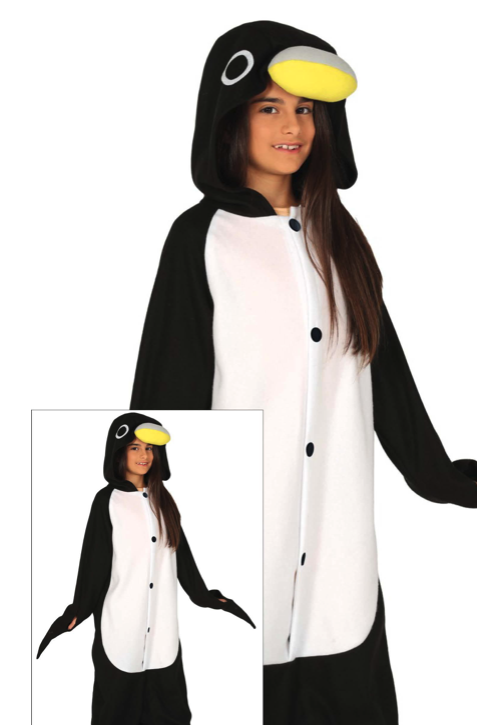Disfraz Pijama Pingüino infantil unisex