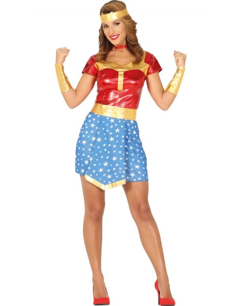 Disfraz de Superheroina para mujer