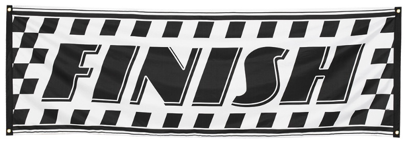 Bandera banner Racing 74x220 cm
