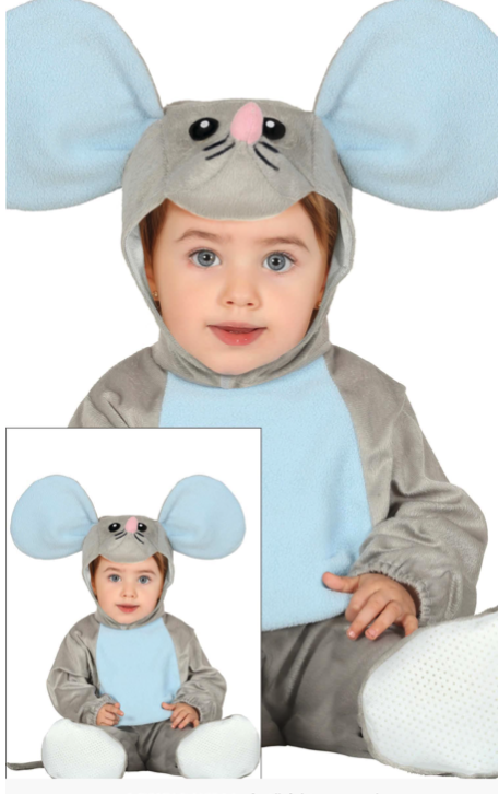Disfarce Ratoncito para bebês