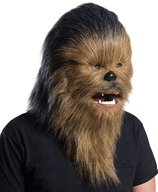 Máscara Chewbacca adulto deluxe