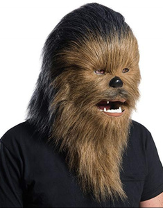 Máscara Chewbacca adulto deluxe