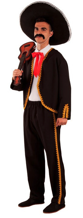 Homem mariachi traje