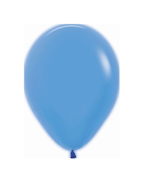 Bolsa 12 Globos Neón Azul