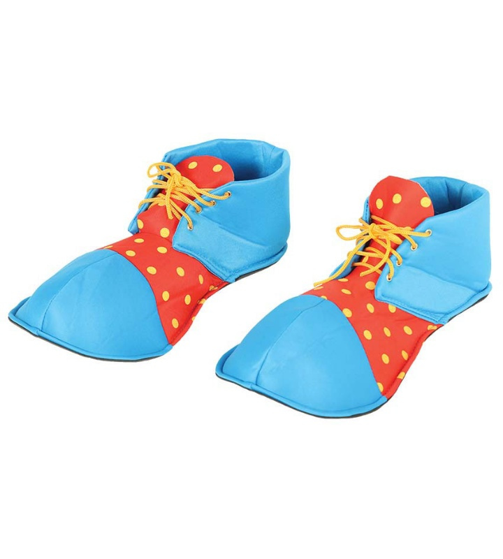 Zapatos Payaso rojo/azul adulto