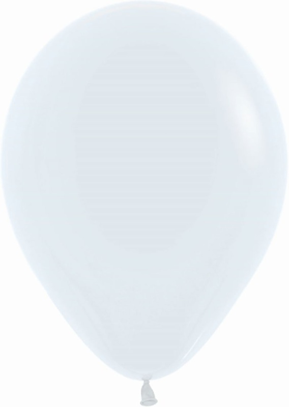Bolsa 12 globos blanco
