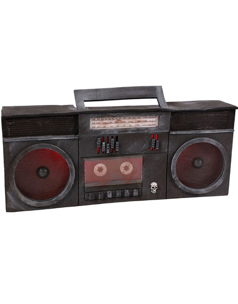 Radio cassette luz y sonido 40x16x7cm.